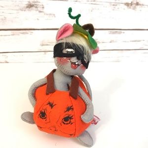 Annalee 7” Pumpkin Mouse 1997